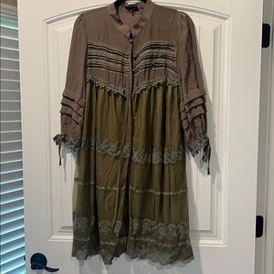 Ryu Olive Long sweater